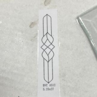 Clear Beveled Glass Cluster - HAS12