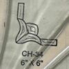 Corner Beveled Glass Cluster - HCH34