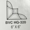 Corner Beveled Glass Cluster - HG320