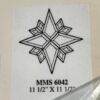 Clear Bevel Cluster - MMS6042 Star
