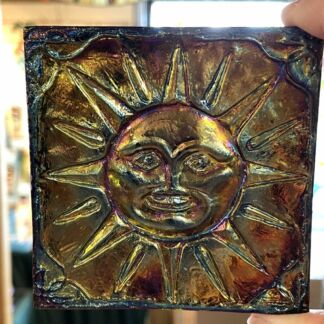 Vintage Chicago Art Sunface Tile CA100