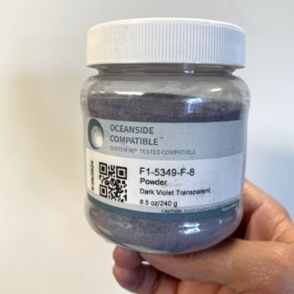 Oceanside 96 COE Frit -Dark Violent Transparent #5349