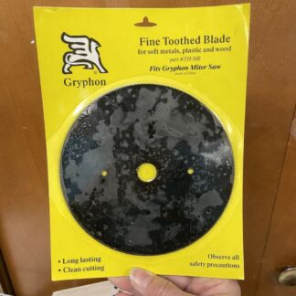 Gryphon Fine Toothed Saw Blade