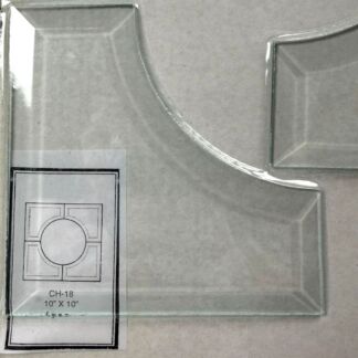 Curved Corner CH18- Set of 4 - 5"x 5" x 2"