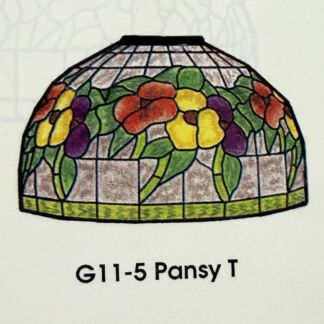 Worden G11-5 Pansy Lamp Pattern
