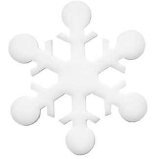 96 Fusible Precut - CJ28  Snowflake