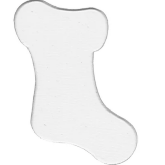 White bone-shaped dog chew toy