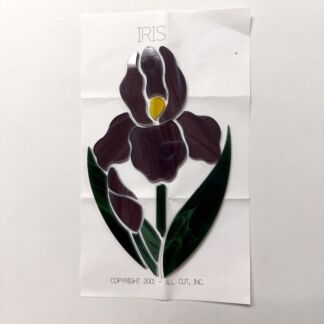 Mosaic Precut Glass Iris - M100