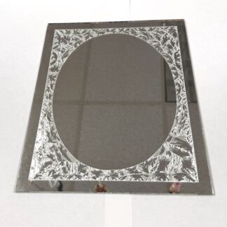 M8105 - Mirror 8" x 10" Rectangle with Center Oval