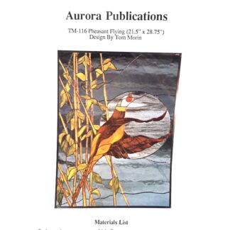 Aurora Publications Pattern TM116 Pheasant Flying