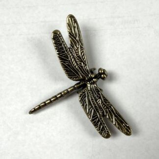 Antique Brass 3-D Dragonfly #BR32