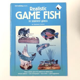 Realistic Game Fish In Stained Glass